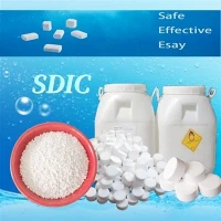 25kg granulaire 8-30may poud Sodyòm Dichloroisocyanurate Dlo Tretman Chimik SDIC