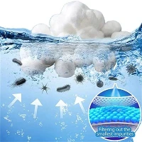 Balls Filter Media Pool Filter Ball Backwash 700g 100% Polyester Filter Balls Fibre