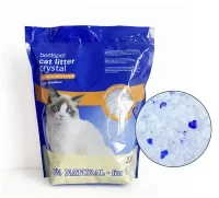 Adsorption san pousyè vit 1.8 kg Faktori dirèk Pwovizyon pou an gwo-wo kalite silica sab netwayaj ble kristal silica chat fatra